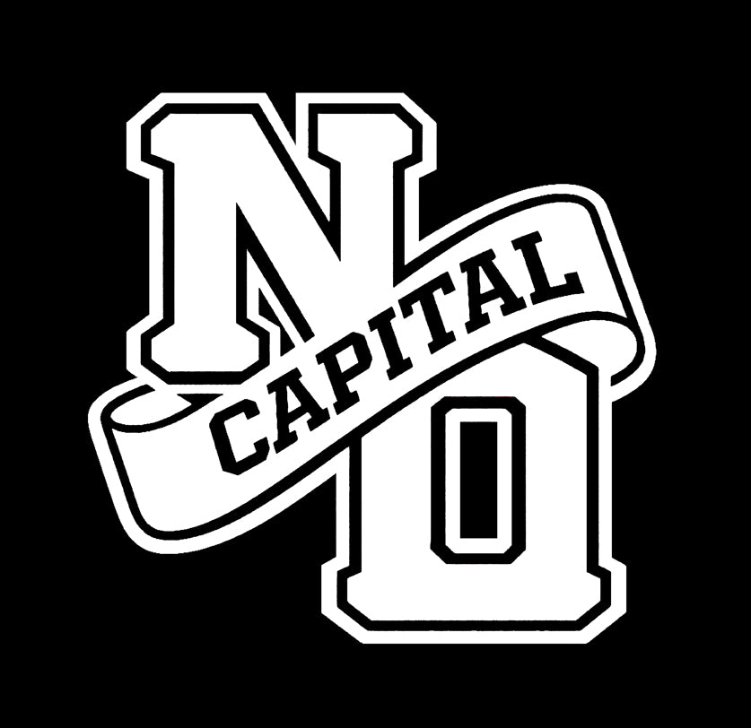 NEWOLD CAPITAL / Varsity Monogram / Unisex Premium Organic Heavyweight Long Sleeve T-Shirt / Black/ 税込/全国送料無料