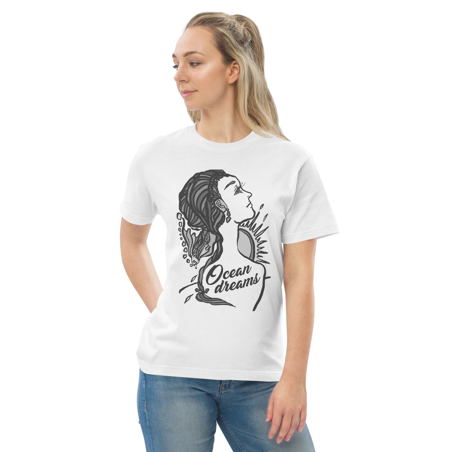 Ocean Dreams Woman ユニセックスハイクオリティーTシャツ