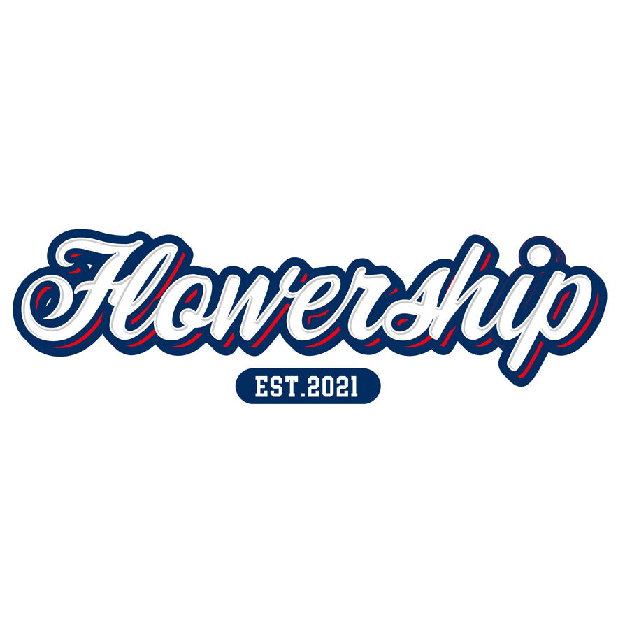 #FLOWERSHIP スポーツロゴタイプ ユニセックス パーカー