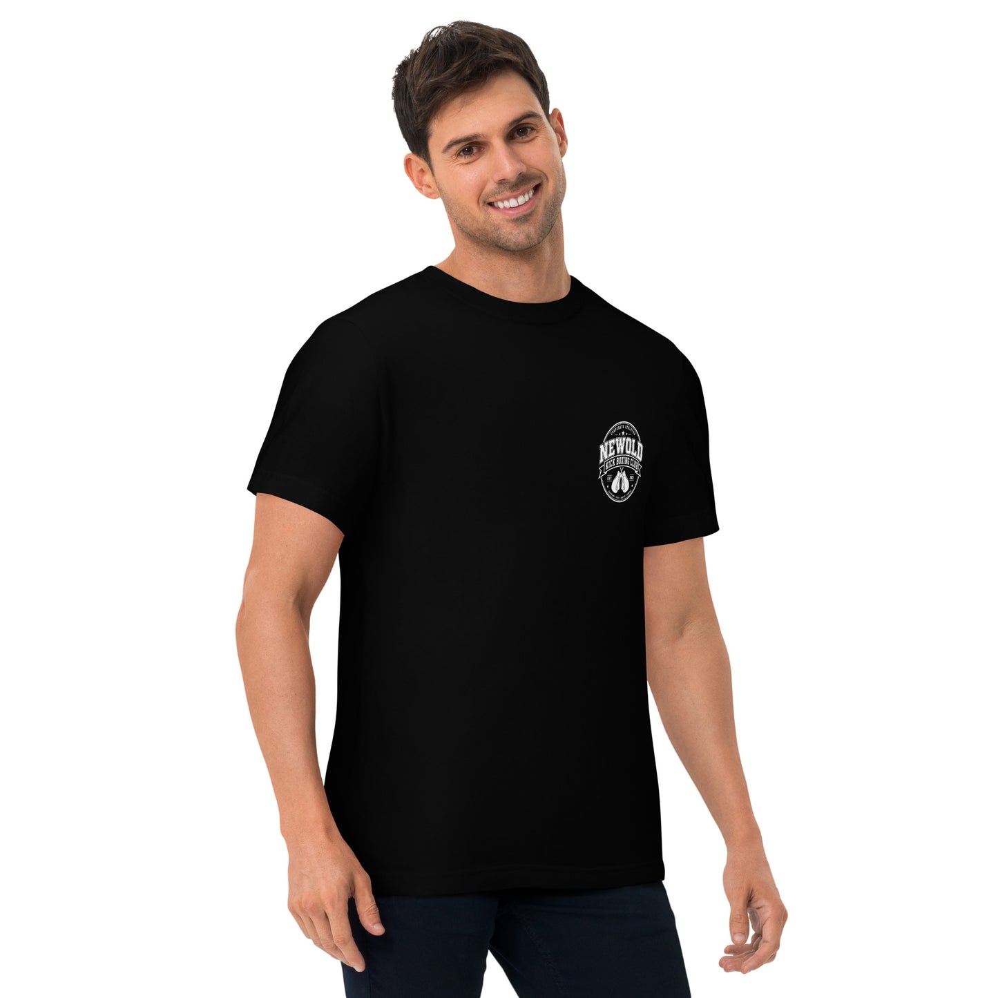 NEWOLD KICK BOXING CLUB / Emblem / Unisex Premium Organic Heavyweight T-Shirt / Black / 税込/全国送料無料