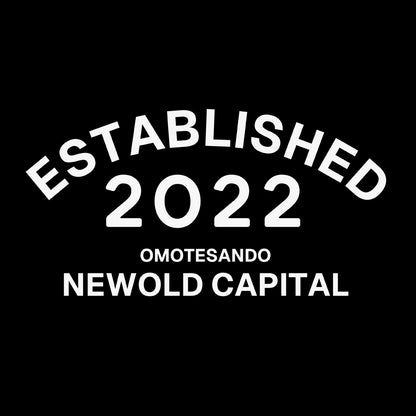 NEWOLD CAPITAL / ESTABLISHED 2022 / Unisex Heavyweight T-Shirt / 税込/全国送料無料