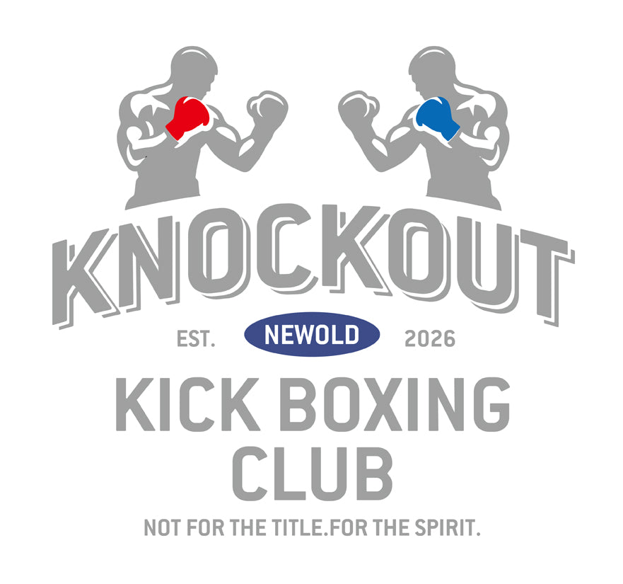 NEWOLD KICK BOXING CLUB / ''KNOCKOUT'' / Unisex Premium Organic Heavyweight T-Shirt /税込/全国送料無料