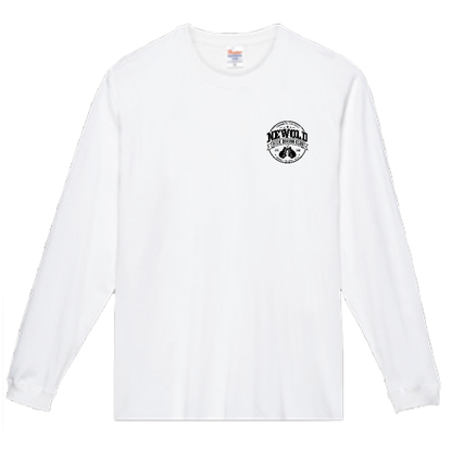 NEWOLD KICK BOXING CLUB / Emblem / Unisex Premium Heavyweight Long Sleeve T-Shirt / White/ 税込/全国送料無料
