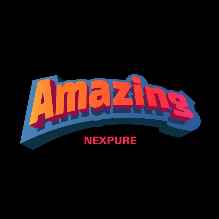 NEW ! (NEXPURE/メンバー限定アイテム) Amazing デザイン 男女兼用 半袖Tシャツユニセックス ヘビーウェイト 半袖Tシャツ