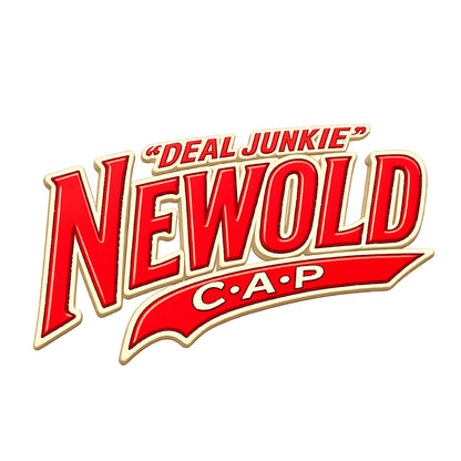 NEWOLD CAPITAL / DEAL JUNKIE BASEBALL LOGO / Oversize T-Shirt / 両面プリント/ホワイト / 税込 /全国送料無料