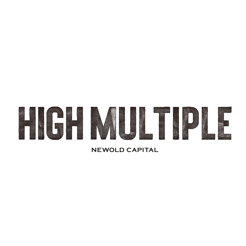 NEWOLD CAPITAL / "HIGH MULTIPLE"/ Unisex Heavyweight T-Shirt / 税込/全国送料無料