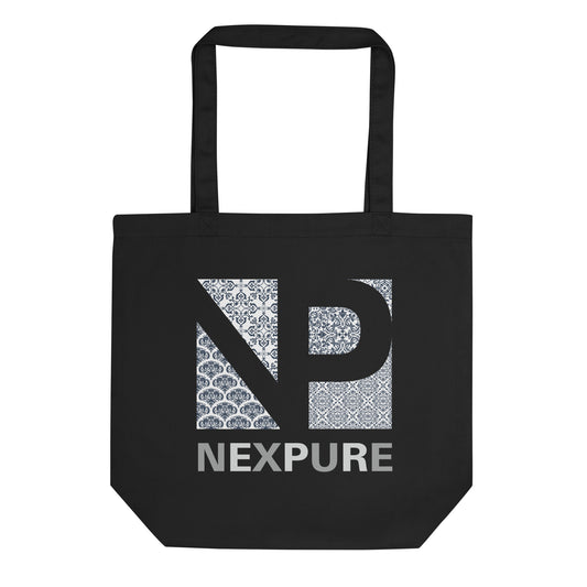 (NEXPURE/メンバー限定アイテム)  クラシックアート模様コラージュロゴ エコトートバッグ