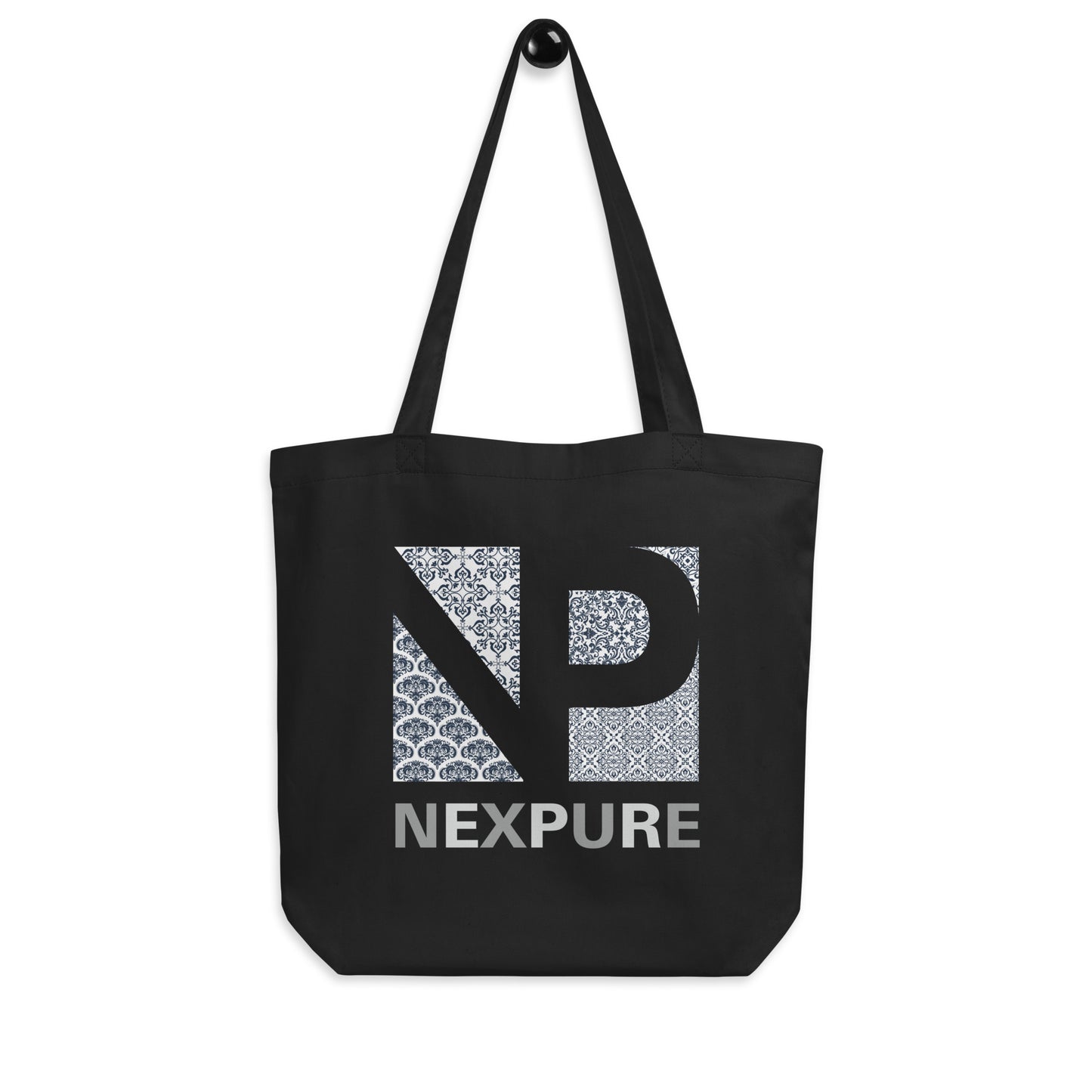 (NEXPURE/メンバー限定アイテム)  クラシックアート模様コラージュロゴ エコトートバッグ