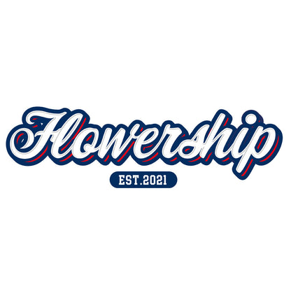 #FLOWERSHIP スポーツロゴタイプ ユニセックス パーカー