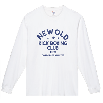 NEWOLD KICK BOXING CLUB / 60's Graphic  / Unisex Premium Heavyweight Long Sleeve T-Shirt /税込/全国送料無料