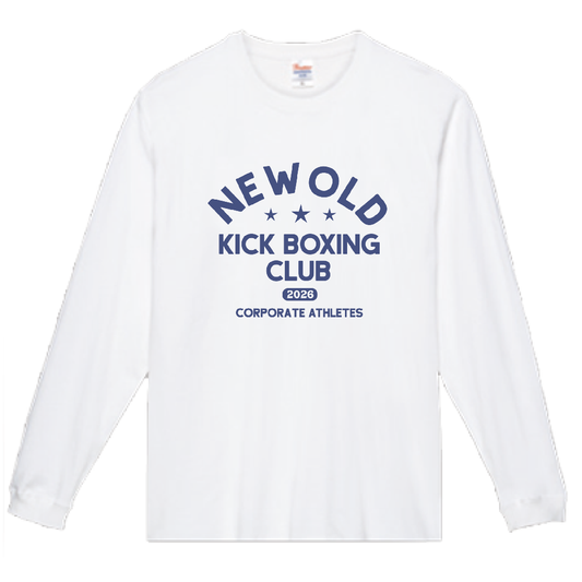 NEWOLD KICK BOXING CLUB / 60's Graphic  / Unisex Premium Heavyweight Long Sleeve T-Shirt /税込/全国送料無料