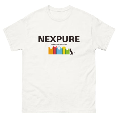 NEW ! (NEXPURE/メンバー限定アイテム)ショッピングデザイン 男女兼用 半袖Tシャツ