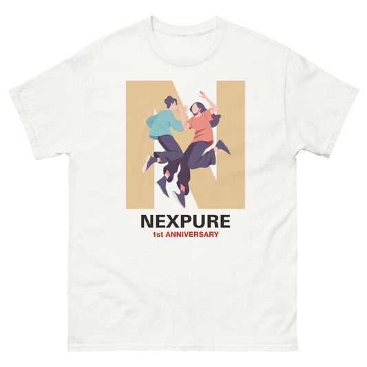 NEW ! (NEXPURE/メンバー限定アイテム) 1周年記念アニバーサリーデザイン 男女兼用 半袖Tシャツ