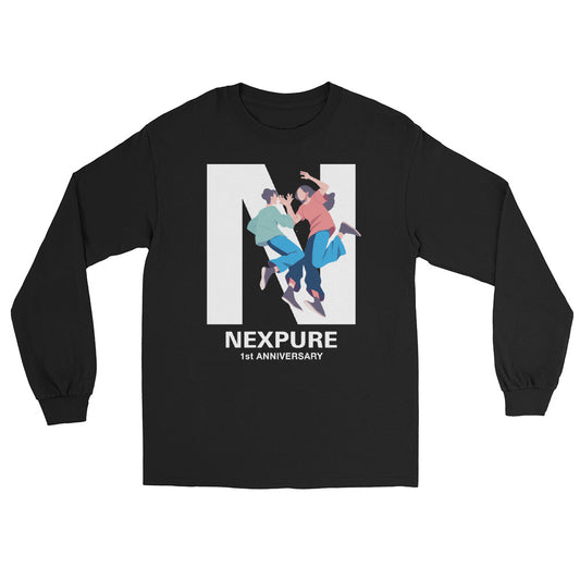 NEW ! (NEXPURE/メンバー限定アイテム) 1周年記念アニバーサリーデザイン 男女兼用 長袖Tシャツ