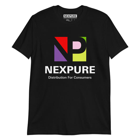 (NEXPURE/メンバー限定アイテム) ポップロゴデザイン 男女兼用 半袖Tシャツ