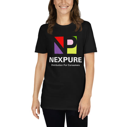 (NEXPURE/メンバー限定アイテム) ポップロゴデザイン 男女兼用 半袖Tシャツ