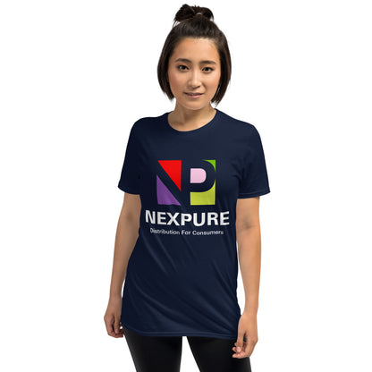 (NEXPURE/メンバー限定アイテム) ポップロゴデザイン 男女兼用 半袖Tシャツ