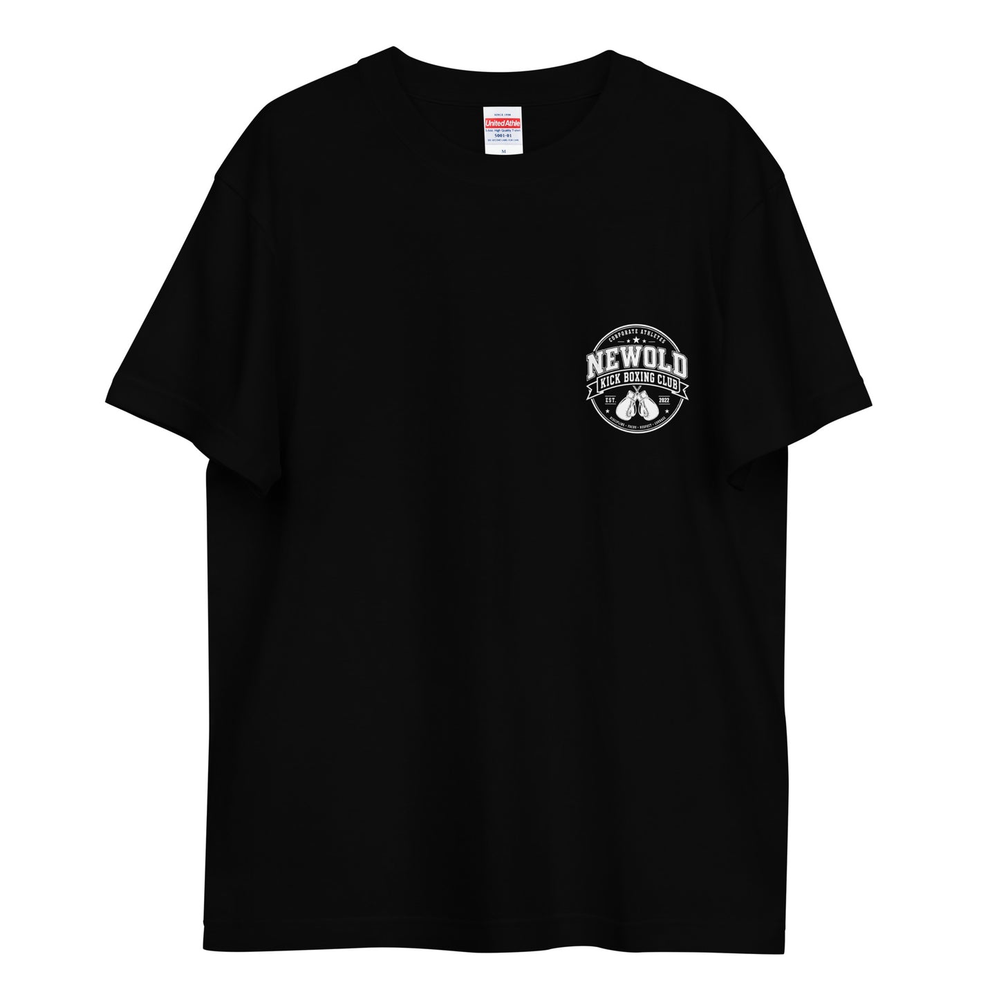 NEWOLD KICK BOXING CLUB / Emblem / Unisex Premium Organic Heavyweight T-Shirt / Black / 税込/全国送料無料