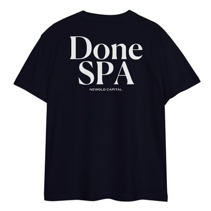 NEWOLD CAPITAL / ''DONE'' / Unisex Premium Organic Heavyweight T-Shirt / Black / 税込/全国送料無料