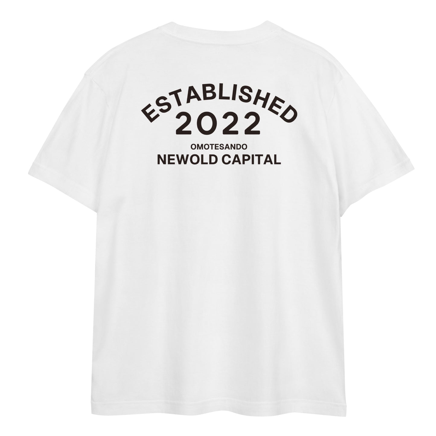 NEWOLD CAPITAL / ESTABLISHED 2022 / Unisex Heavyweight T-Shirt / ライトカラー/税込/全国送料無料