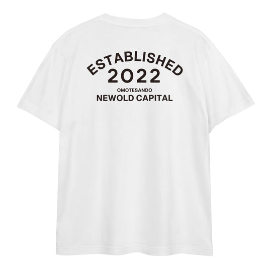 NEWOLD CAPITAL / ESTABLISHED 2022 / Unisex Heavyweight T-Shirt / ライトカラー/税込/全国送料無料