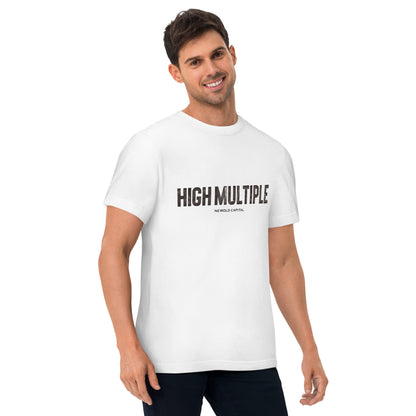 NEWOLD CAPITAL / "HIGH MULTIPLE"/ Unisex Heavyweight T-Shirt / 税込/全国送料無料
